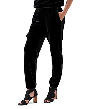 SANCTUARY THE FIXER VELVET CARGO JOGGERS