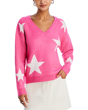 Aqua Star V Neck Sweater - 100% Exclusive In Pink