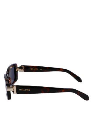 Prisma Narrow Rectangular Sunglasses, 52mm