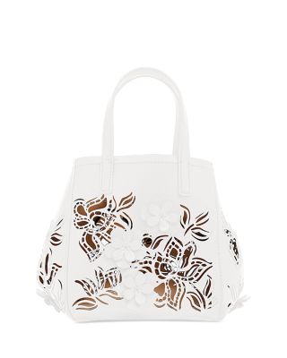 Oscar de la Renta - Mini Square Leather Tote