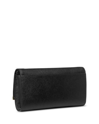 Mona Leather Large Clutch