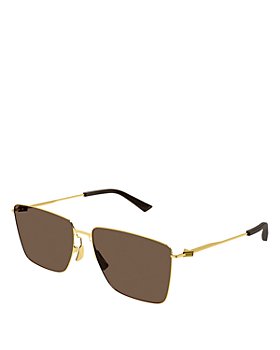 Bottega Veneta - Thin Triangle Square Sunglasses, 58mm