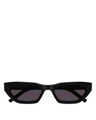 SAINT LAURENT Monogram Hinge Rectangular Sunglasses, 54mm  display picture 3