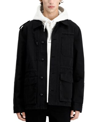 The Kooples - Black Denim Worker Jacket