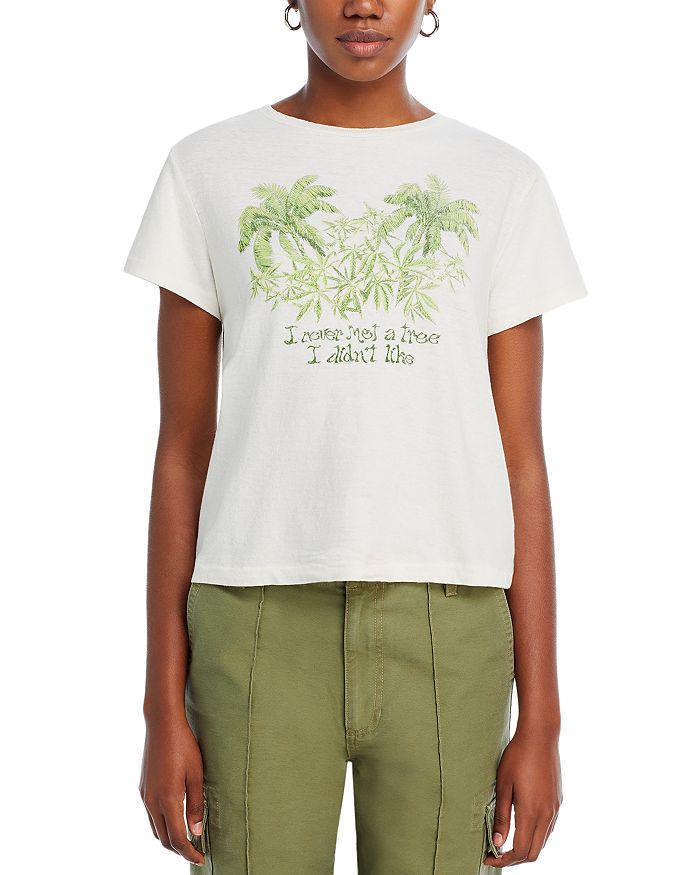 RE/DONE Tree I Didn't Like Graphic Classic Tee | Bloomingdale's