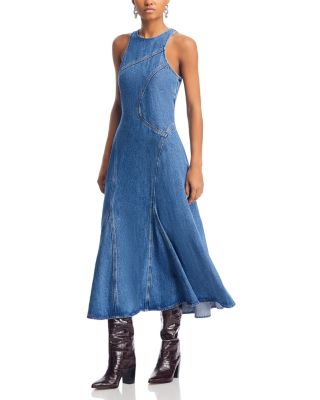 ワンピース RONRON PUMPKIN SLEEVELESS DENIM DRESS BLACK RR25BOP4607BK Mini Black Front Zip Denim Dress | Hyacinth House