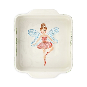 Vietri Nutcrackers Sugar Plum Fairy Square Baker In Multi