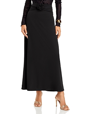 Shop Wayf Jodi Maxi Skirt In Black