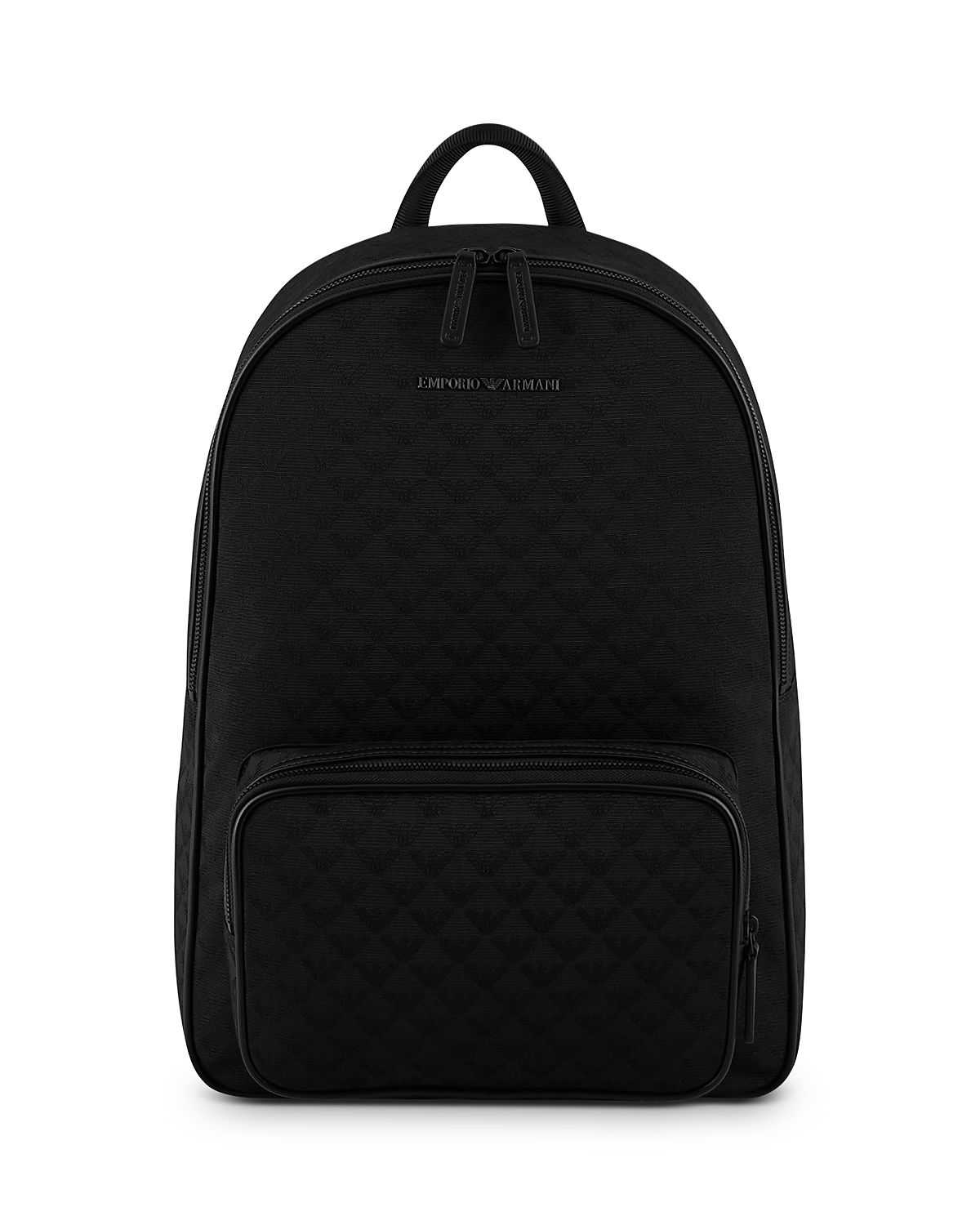 Emporio Armani Allover Jacquard Eagle Backpack