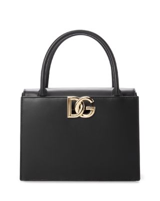 Dolce & Gabbana - Logo Leather Top Handle Bag