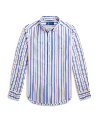 Striped cotton Oxford shirt