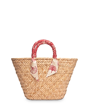 Kayu Mei Extra Large Straw Tote In Neutral