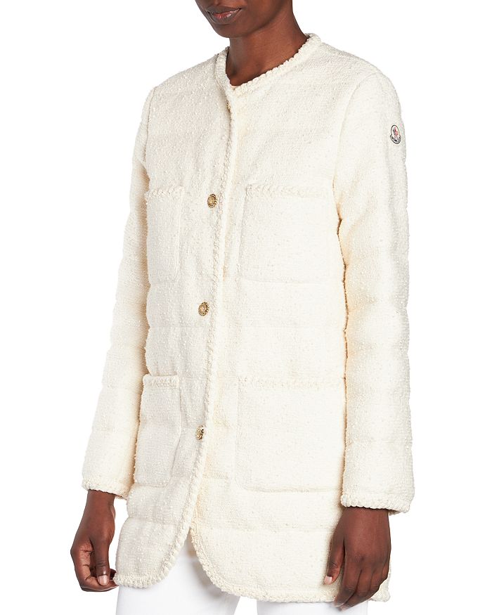 Moncler Epafo Quilted Button Front Jacket Bloomingdale s