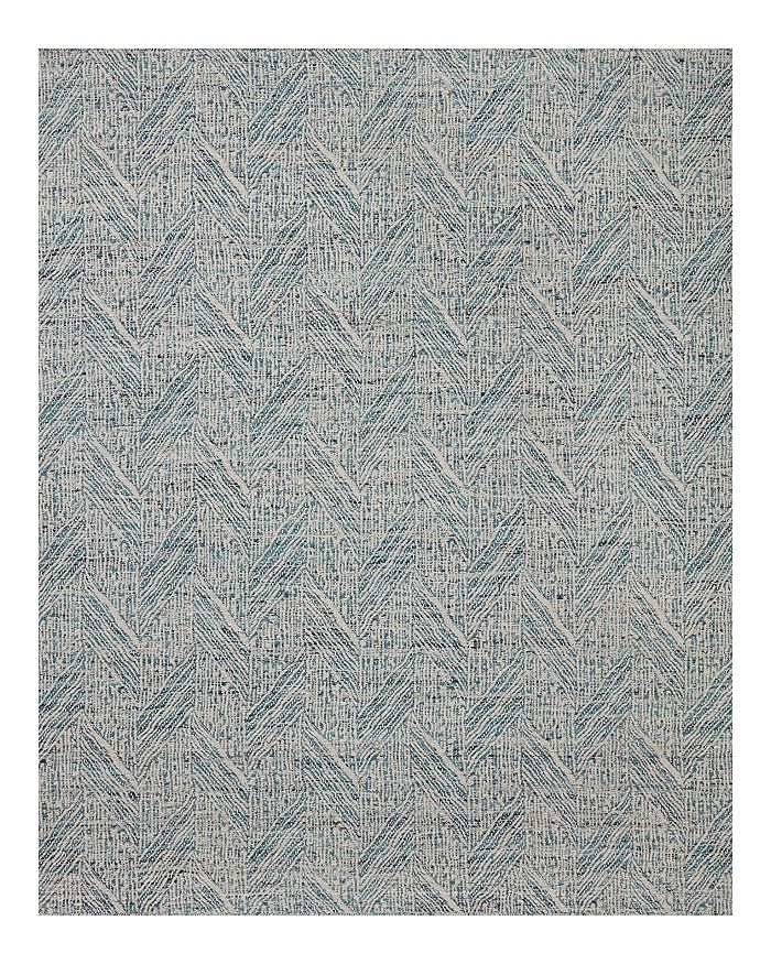 Loloi Raven Rav-01 Area Rug, 8'6 X 11'6 In Blue/ivory