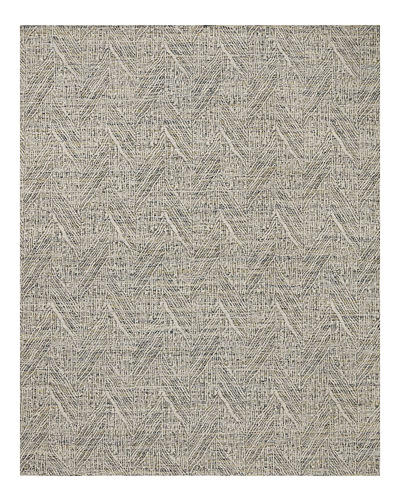 Loloi Raven Rav-01 7'9" X 9'9" Area Rug In Green/ivory