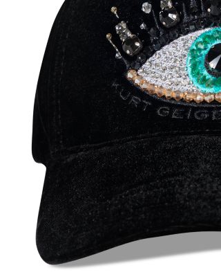KURT GEIGER LONDON Evil Eye Baseball Cap | Bloomingdale display picture 2