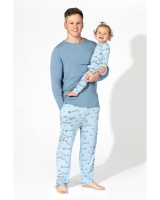 Unisex Polar Express Print Convertible Footie - Baby, Little Kid