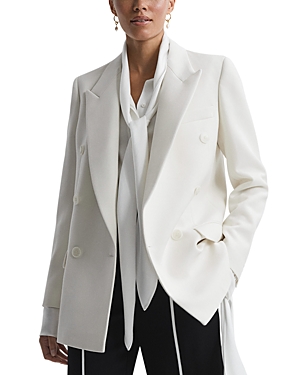 REISS MABEL DOUBLE BREASTED BLAZER