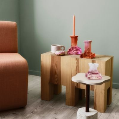 Rocky Baroque Candlestick, Large