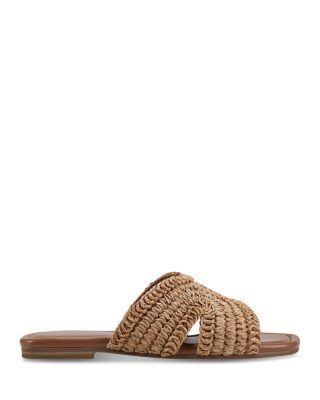 Women's Woven Slide Sandals