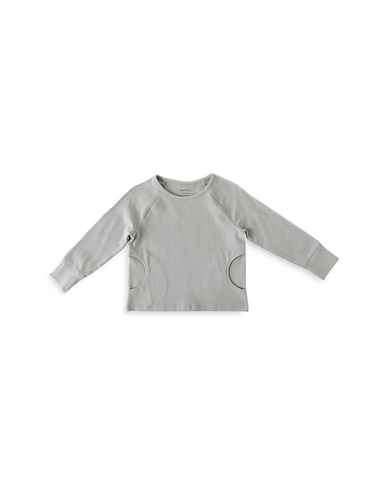 Shop Pehr Unisex Essentials Top - Baby In Soft Sea
