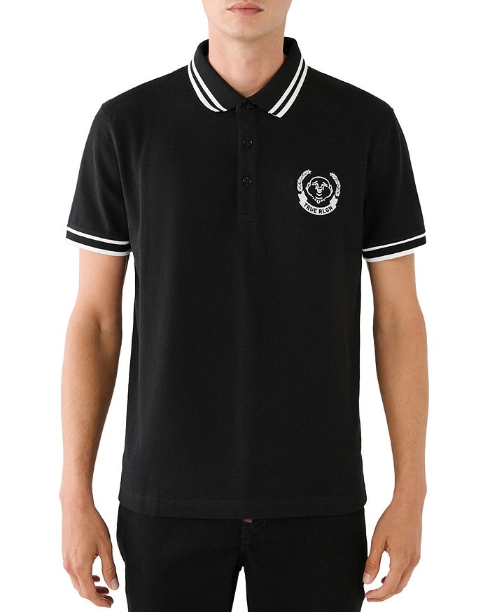 White true religion deals polo shirt