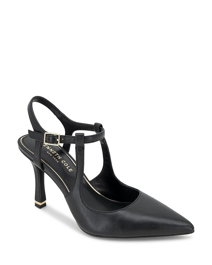 Kenneth Cole New York Women's Camelia Pointed Toe Classic Pumps Brown Size 9 M