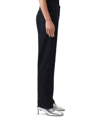 '90s Pinch Waist High Rise Straight Jeans in Crushed