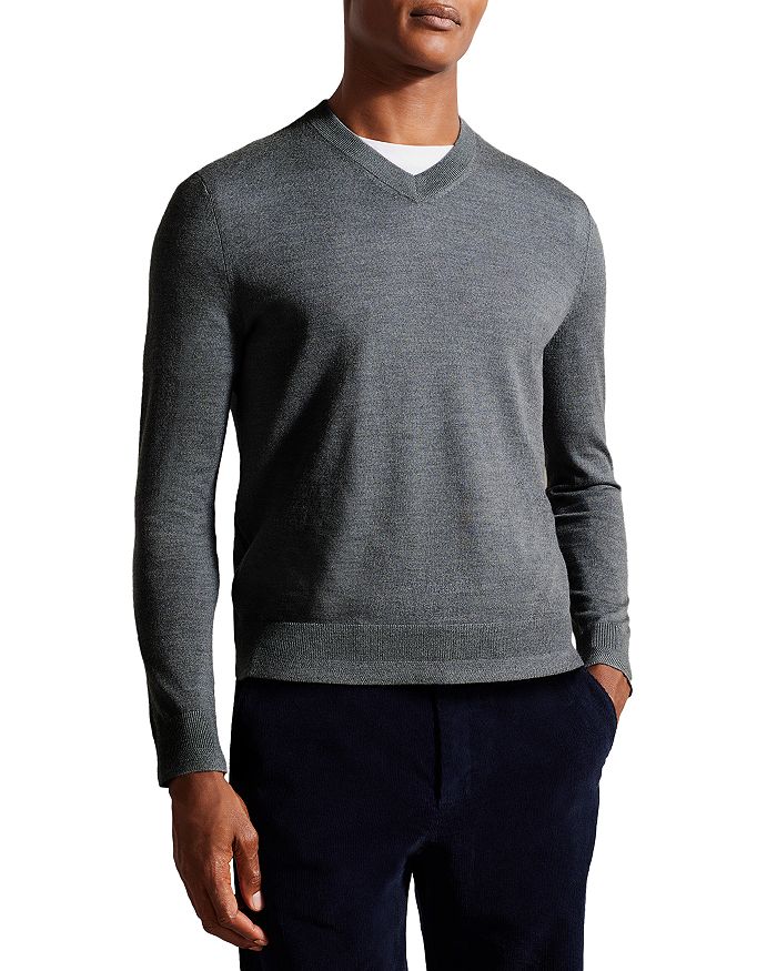 Ted Baker Lambeh Merino V Neck Sweater | Bloomingdale's