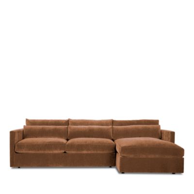 Brea 2-Piece Fabric Sectional - Exclusive