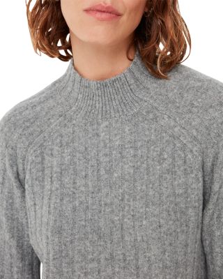 Ribbed Knit Midi Sweater Dress