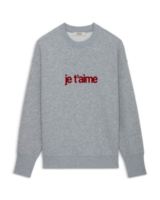 ZADIG&amp;VOLTAIRE - ZADIG&amp;VOLTAIRE ロゴプリント長袖カットソー ZADIG & VOLTAIRE Upper Blason Yellow Big Logo Sweatshirt