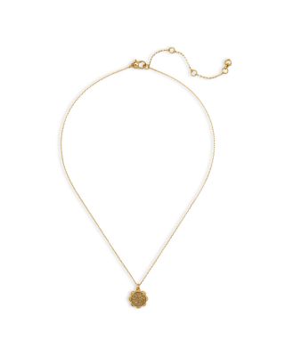 kate spade new york - Glam Gems Pendant Necklace, 16"