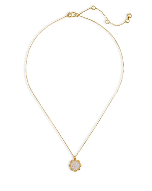 Glam Gems Pendant Necklace, 16