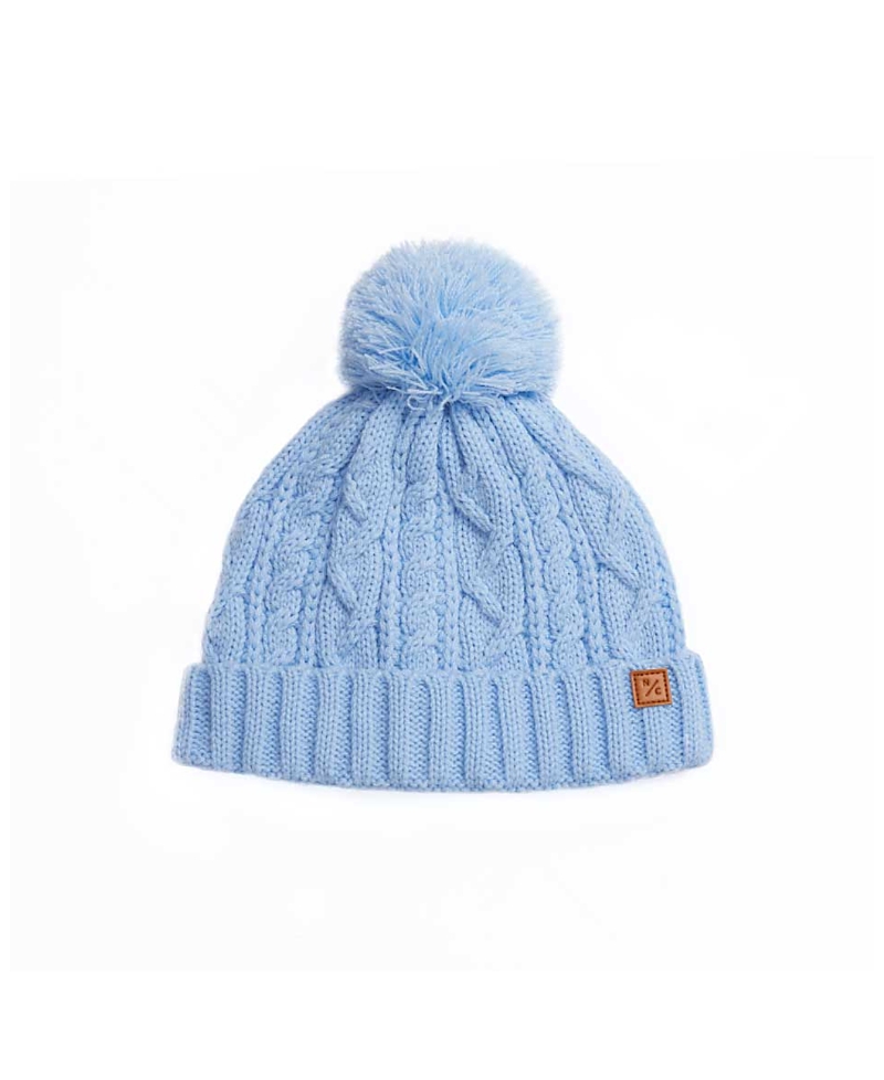 NORTHERN CLASSICS UNISEX CABLE KNIT POM-POM HAT - BABY, LITTLE KID, BIG KID