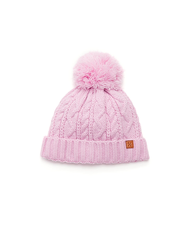 NORTHERN CLASSICS UNISEX CABLE KNIT POM-POM HAT - BABY, LITTLE KID, BIG KID