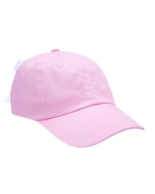 Bits & Bows - Girls' Palmer Pink Bow Baseball Hat - Baby