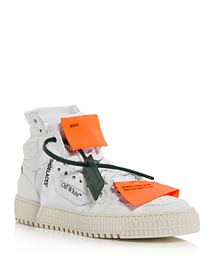 Shop Off-white Women's Off Court High Top Sneakers In White/orange