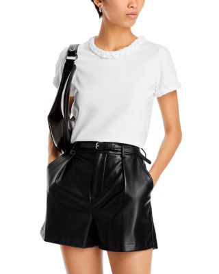 Cinq à Sept - Braided Cotton Tee