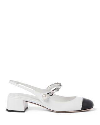 Women&#39;s Cap Toe Iconic Slingback Pumps