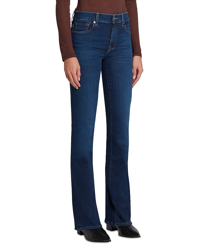 7 For All Mankind Crystal Pocket High Rise Bootcut Jeans in Opulent ...