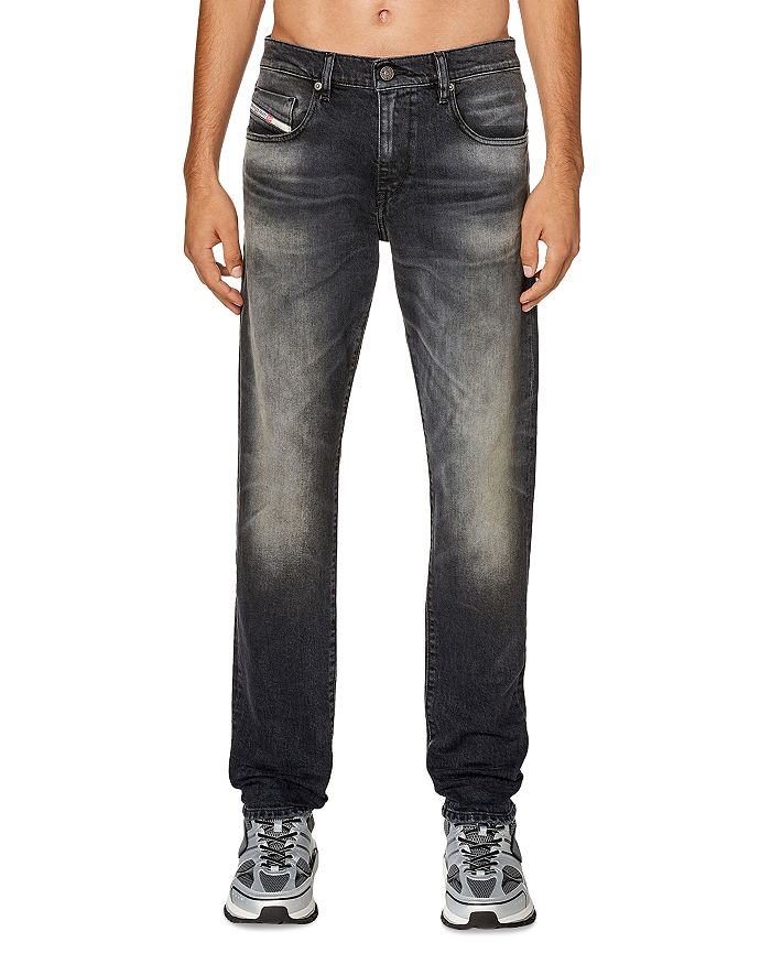 Diesel 2019 D-Strukt Slim Fit Jeans in Black Denim | Bloomingdale's