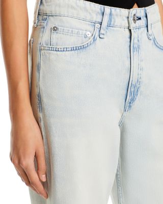Logan Wide Leg Jeans in Icefall
