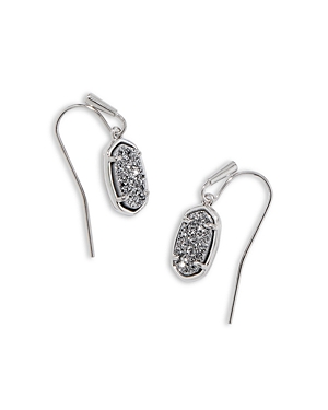 Kendra Scott Grayson Drop Earrings In Silver Platinum