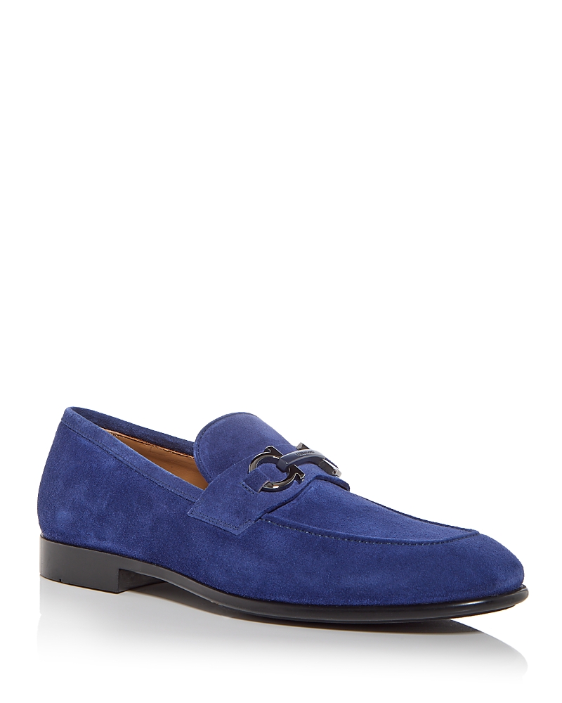 Ferragamo Men's Foster Suede Loafers · 10.5