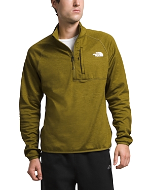 Shop The North Face Canyonlands Half Zip Sweatshirt In Sulphur Mo