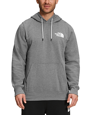 Shop The North Face Box Nse Pullover Hoodie In Medium Gray