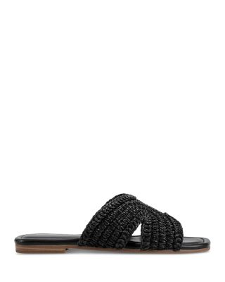 Women's Woven Slide Sandals