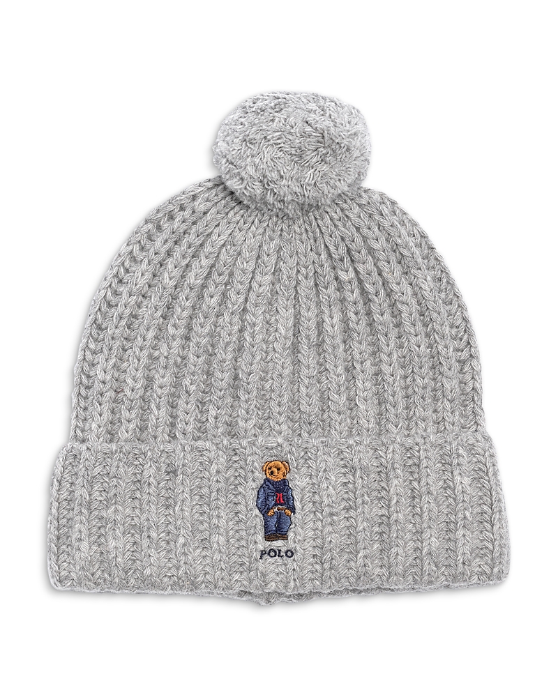 POLO RALPH LAUREN RALPH LAUREN POM POM DENIM BEAR BEANIE