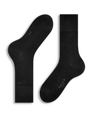 Cotton Blend Fil D'&eacute;cosse Mid Calf Socks